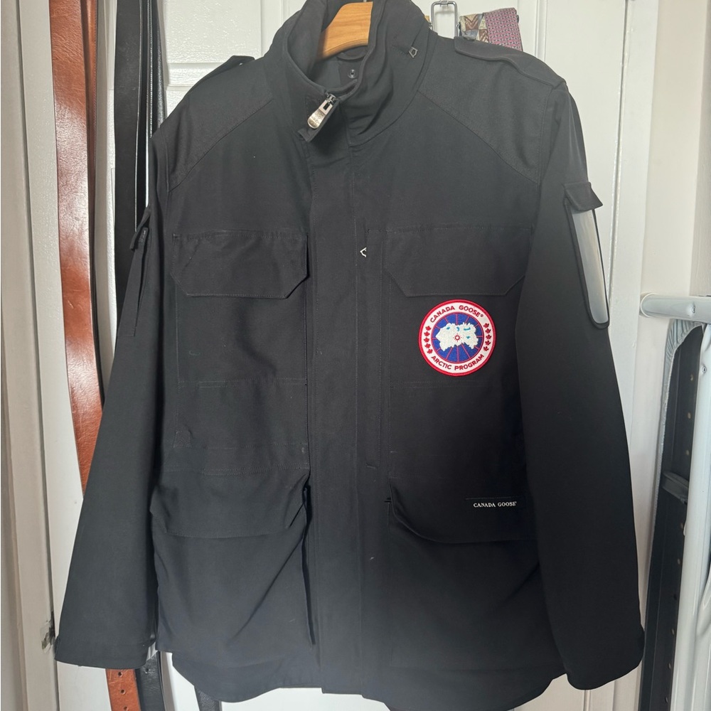 Rare Canada Goose Photo Jacket Black Expedition Photography